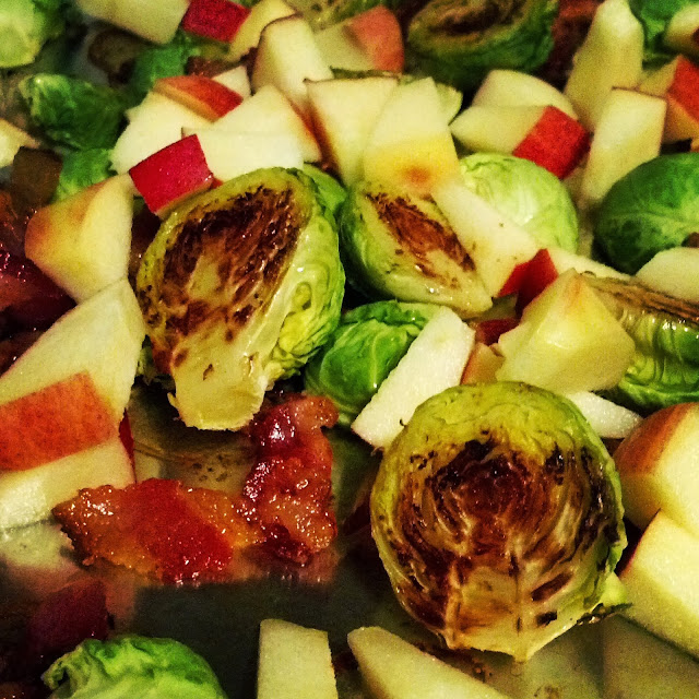 An Onion Exposed: Apple-Bacon Brussel Sprouts