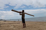 Pantai Nibung di Pulau Bunyu
