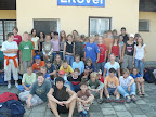 A odjezd domů celé bandy z Litovle z letního soustředění