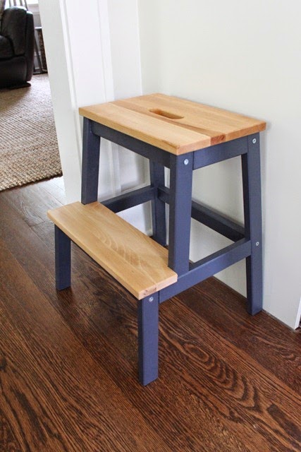 Ikea Bekvam Step Stool Hack For Kids - Danks and Honey