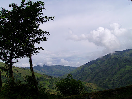 About 30 minutes outside Medellin