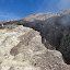 Deep gully on the way to Raung crater rim