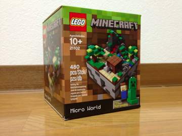 LEGO: 21102 MINDCRAFTを組みました