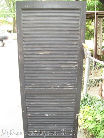 repurposed shutters