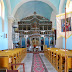 Wnętrze kościoła w Banicy wraz z odnawianym ikonostasem