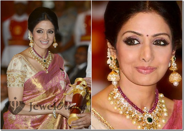 Sridevi_Diamond_Pearl_Necklace