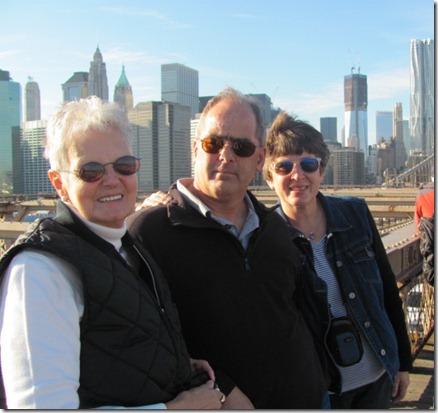 Brooklyn Bridge with the Godbys