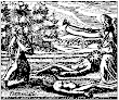 Mylius Philosophia Reformata Fig 14 Fermentation A Man Scatters Seed Upon A Furrowed Field