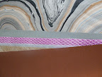 A selection of metallic papers.