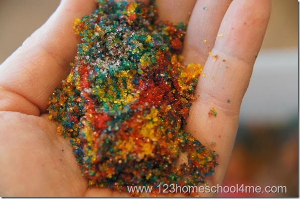 Homemade Sand is simple to make, cheap, safe, and fun to play with. Homemade Sand is simple to make, cheap, safe, and fun to play with.
