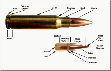 308 Cartridge with labels