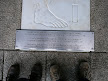Site of the 1975 find of a bloody footprint of Our Lord