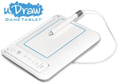 O uDraw já proporcionava experiências com tablets nos consoles atuais. - Como Jogaremos com o WiiU Nintendo Blast