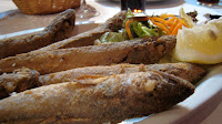 Fried whiting