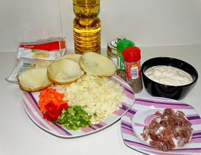 Ingredientes Papas asadas Ingredientes Papas asadas