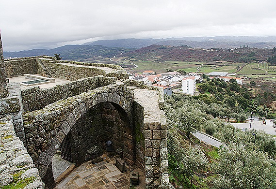 Belmonte - vista a partir da muralha do castelo 4