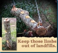 gadgetsponge shows us a log filled with suet