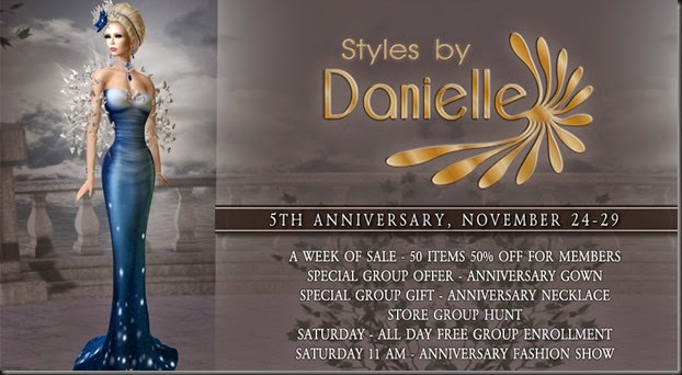 Danielel 5th Anniversary Banner