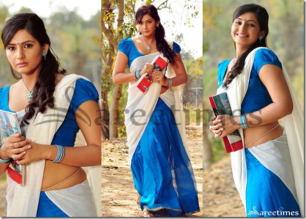 Ragini_Dwivedi_Half_Saree