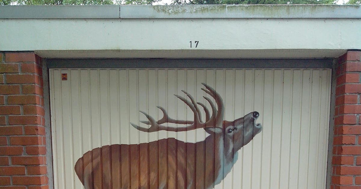 Streetart Blog / Sammlung: Hirsch, Wildschweine, Eichhörnchen