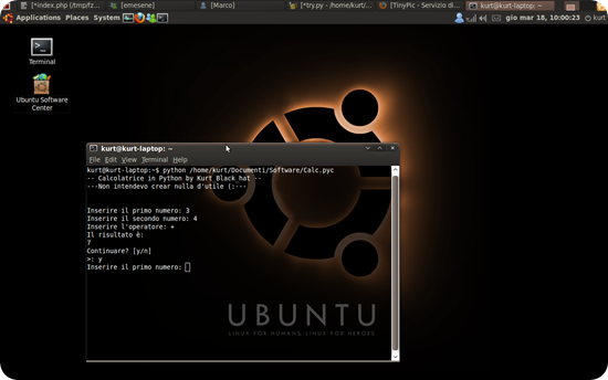 python ubuntu
