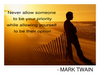 Mark Twain - priority by Sunny Lamba