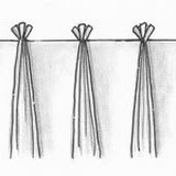 raised track pleat drapery style