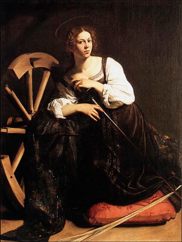 Caravage, St Catherine Caravage, St Catherine