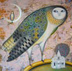"I'M WAITING FOR YOU" 50x50 (o/a on canvas) -no-