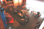 During the winter, the great room is a popular adult hangout.