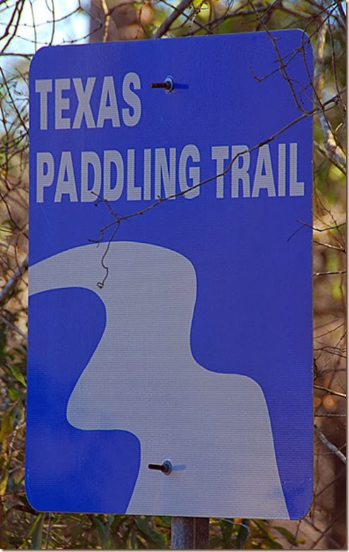 Village Creek Paddling Trail Sign
