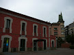 Modernist town-house and the old Olot train station (Song: Ja se'n va el tren d'Olot/fent xup, xup,/se'n va el tren d'Olot.)