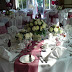 Cream rose centre display with 3 smaller displays.jpg
