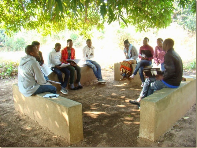 partilha em pequenos grupos