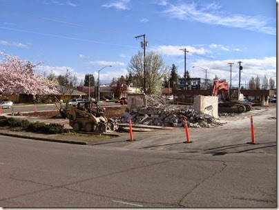 IMG_5705 Demolition of Former Key Bank Candalaria Branch in Salem, Oregon on March 17, 2007