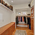 The master suite features a large walk-in closet.