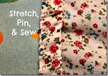 Dress to Skirt Refashion, Stretch, Pin, Sew