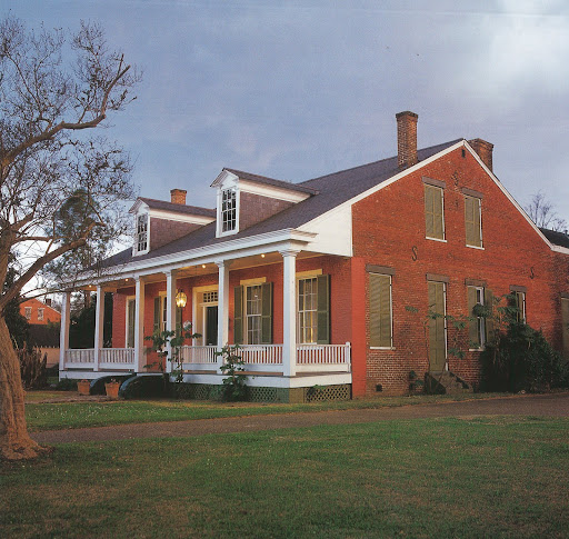 The Tante Huppe House is a stellar example of brick creole architecture. The Tante Huppe House is a stellar example of brick creole architecture.