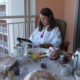 Debbie Reads at Breakfast