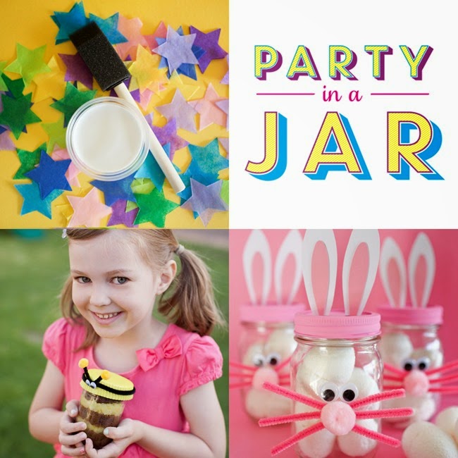 Party in a Jar Book - 16 kid-friendly crafts using jars!