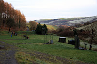 The view over the shooting range
