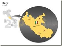lazio map lazio map