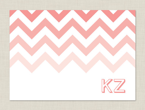 ombre_chevron_note_card