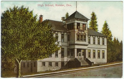 School in Rainier, Oregon