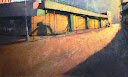 Slated for Removal, 18 X 26 oil on linen