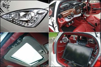 New Honda Jazz RS 2008 white luxurious elegant Interior