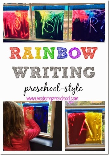 Rainbow Writing Activity for Toddler Preschool Kindergarten Rainbow Writing Activity for Toddler Preschool Kindergarten