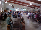 We ate great meals inside the spacious dining hall just off Main Street