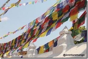 Boudhanath Bandeirinhas de orações 01 Boudhanath Bandeirinhas de orações 01