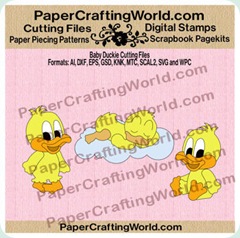 pcw duckies papered 3502